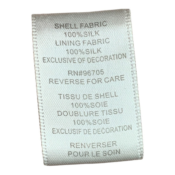 sz 6 Rebecca Taylor Strapless Silk Dress Pink - Picture 11 of 12